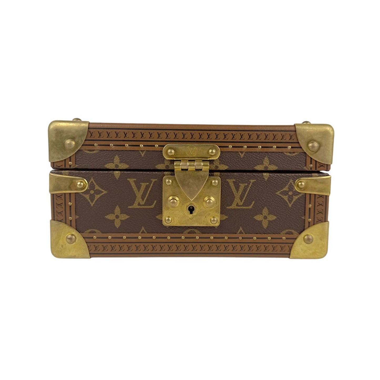 Luxury Canvas Jewelry Case with Vintage Detailing