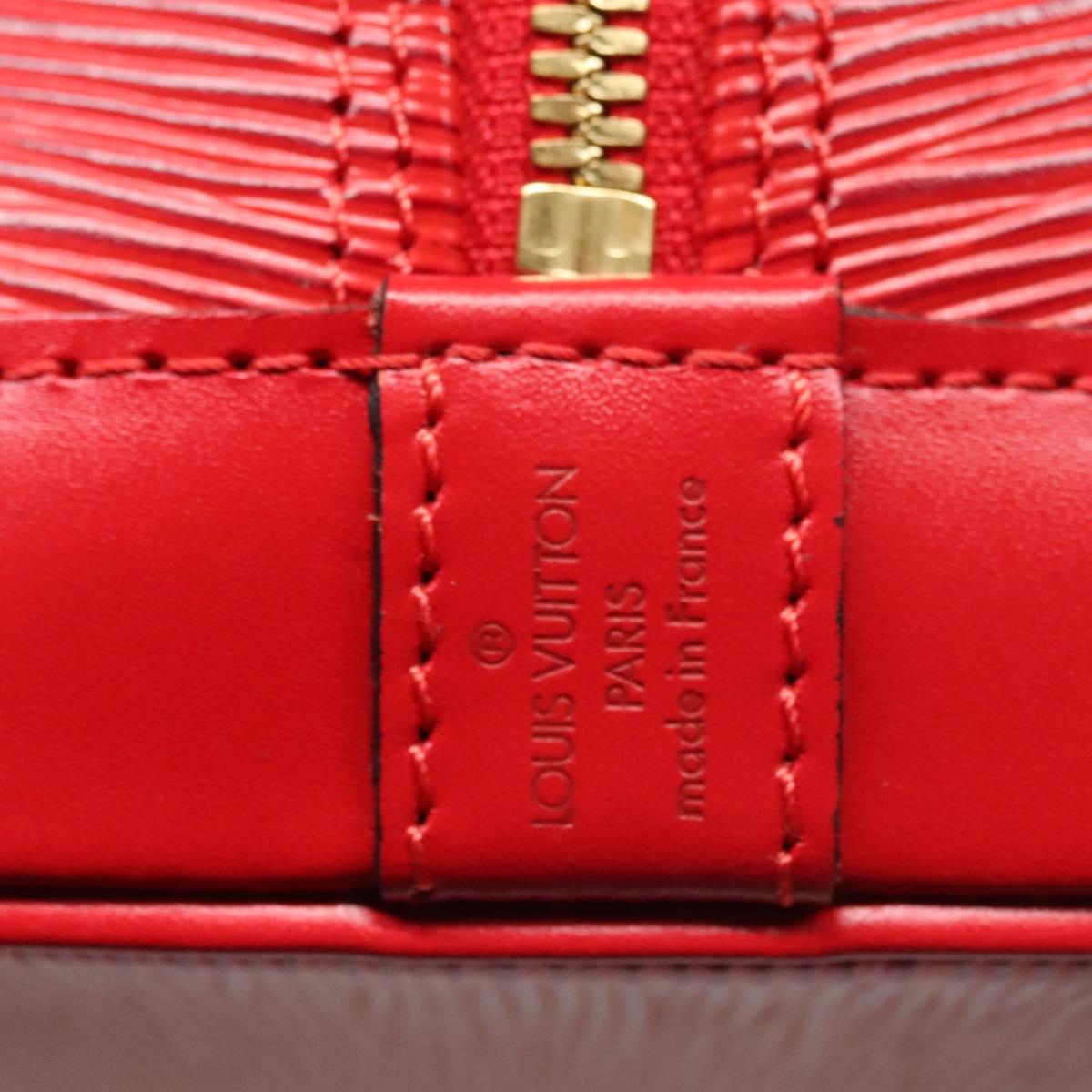 Elegant Leather Alma Handbag with Dust Bag Included