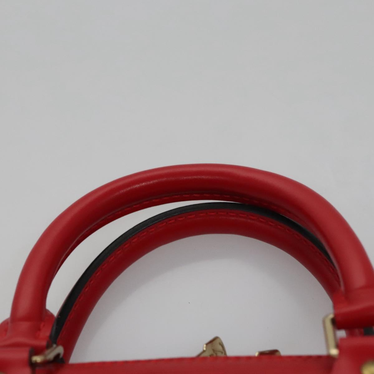 Elegant Leather Alma Handbag with Dust Bag Included