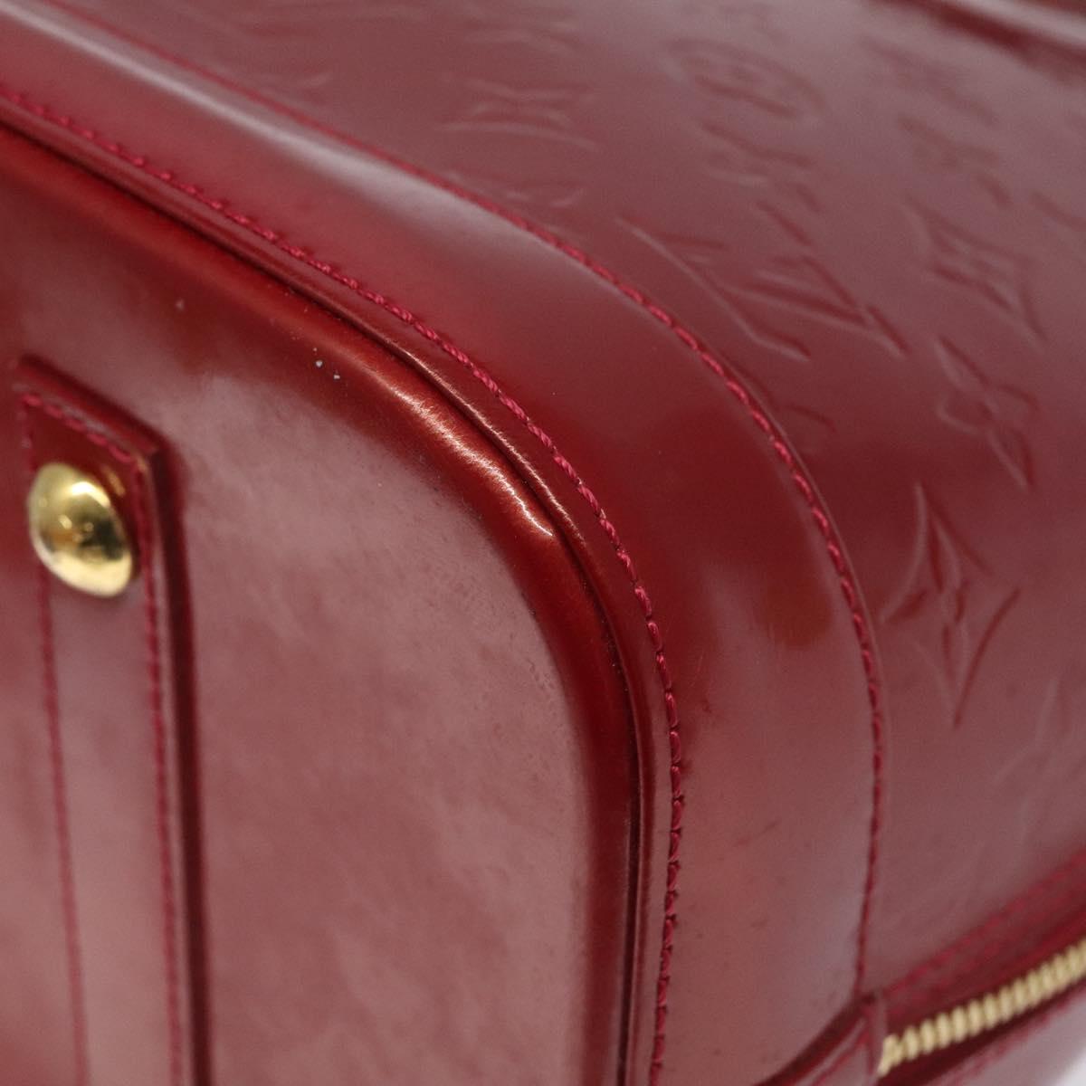 Patent Leather Alma Bag with Padlock and Key