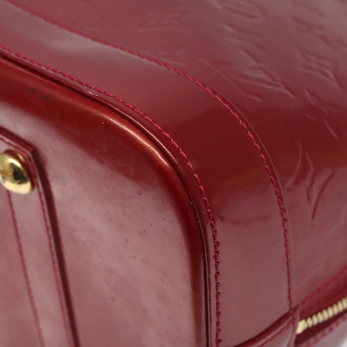 Patent Leather Alma Bag with Padlock and Key