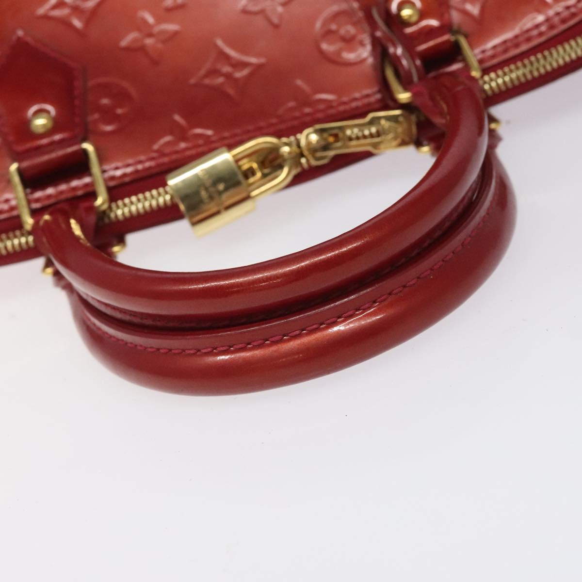 Patent Leather Alma Bag with Padlock and Key