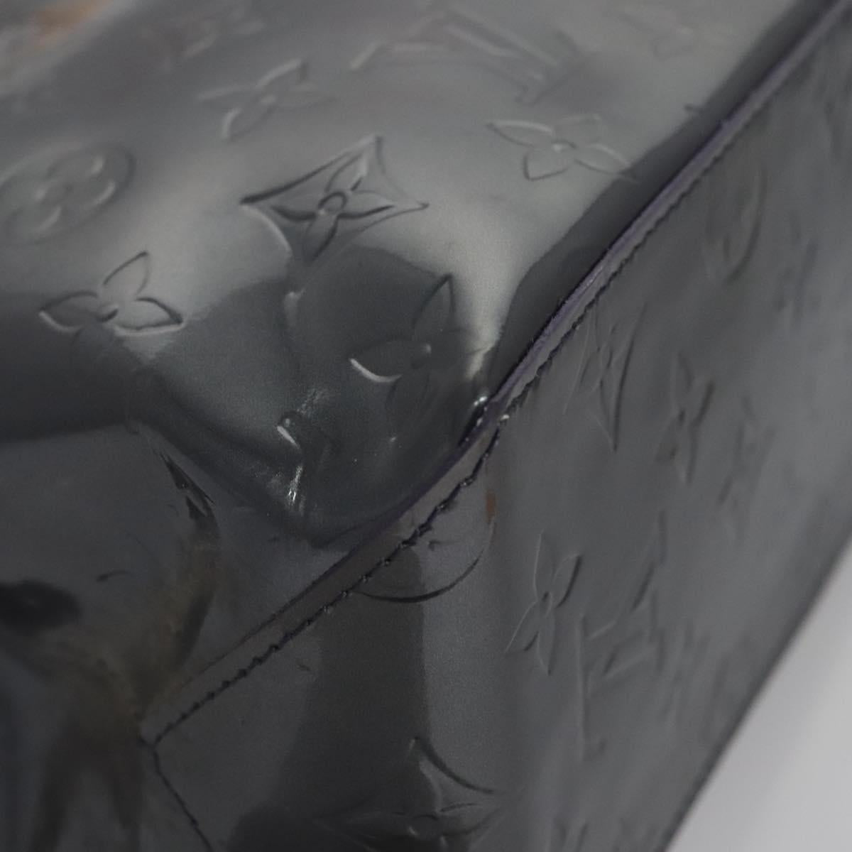 Patent Leather Tote Bag with Slight Wear
