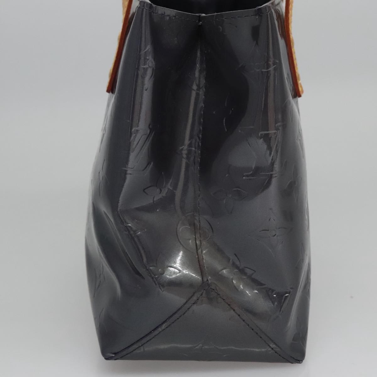 Patent Leather Tote Bag with Slight Wear