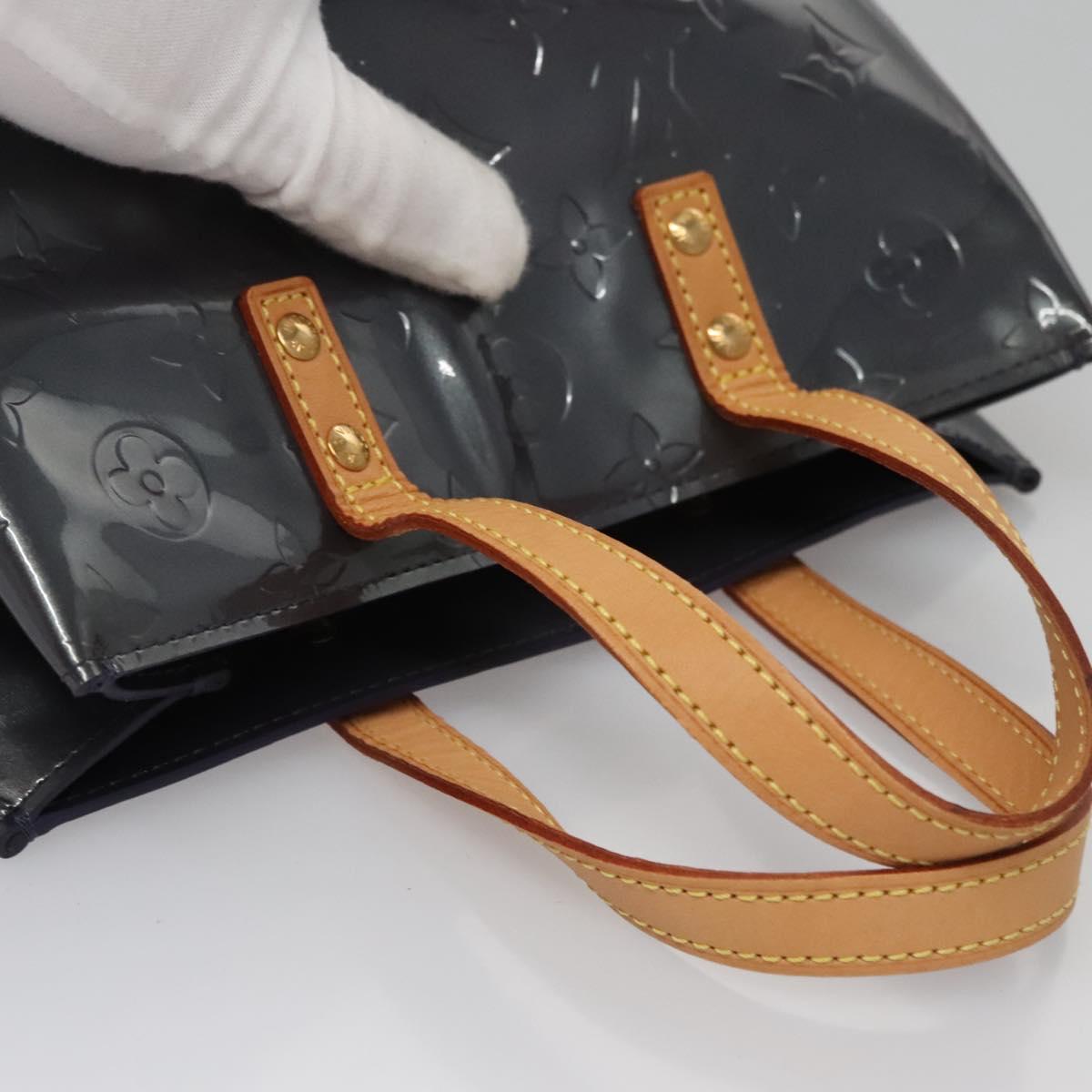 Patent Leather Tote Bag with Slight Wear