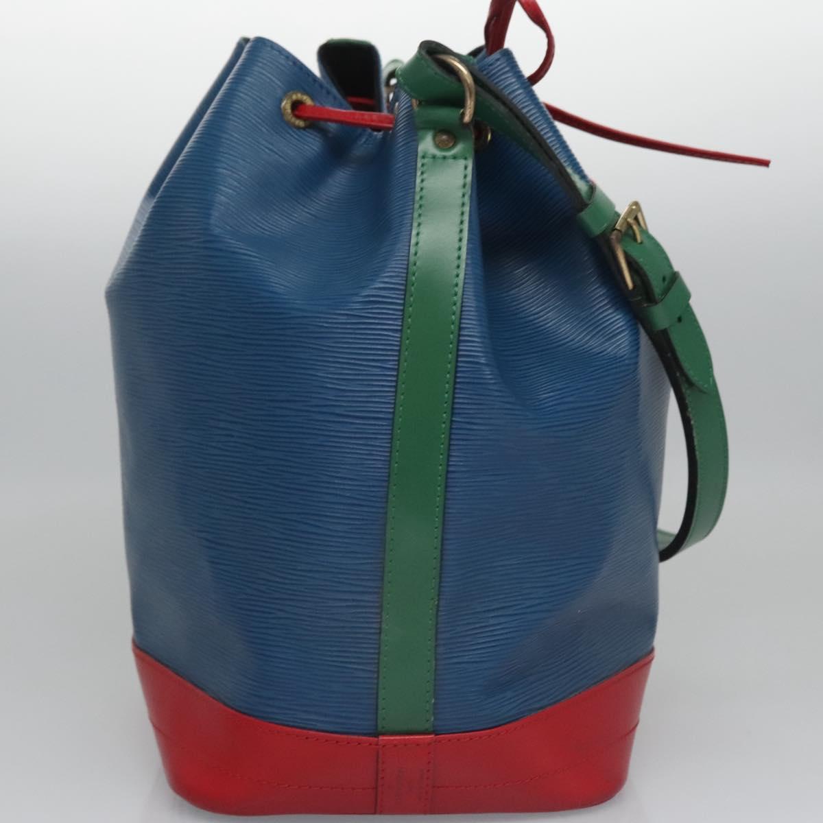 Leather Noe Bag with Adjustable Shoulder Drop