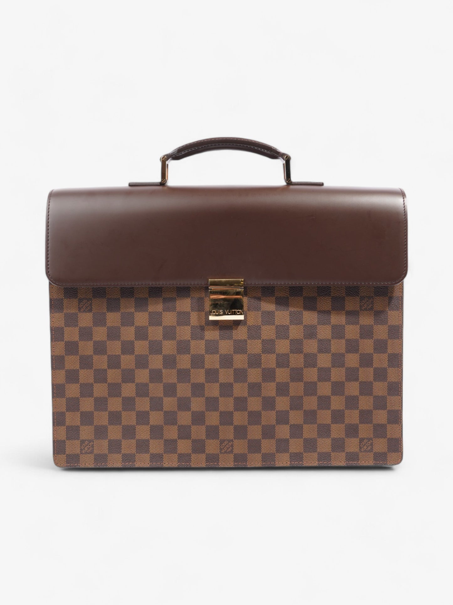 Louis Vuitton Altona Damier Ebene Coated Canvas GM