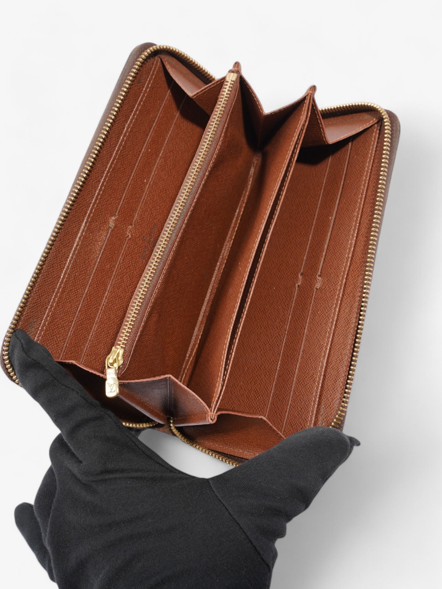Louis Vuitton Zippy Wallet Monogram Coated Canvas
