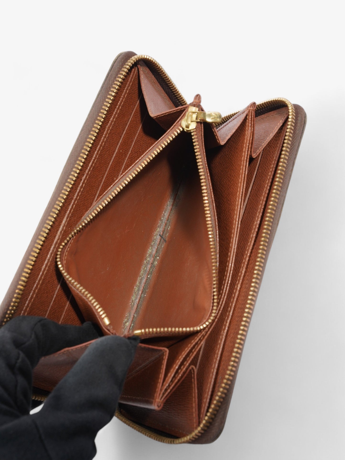 Louis Vuitton Zippy Wallet Monogram Coated Canvas