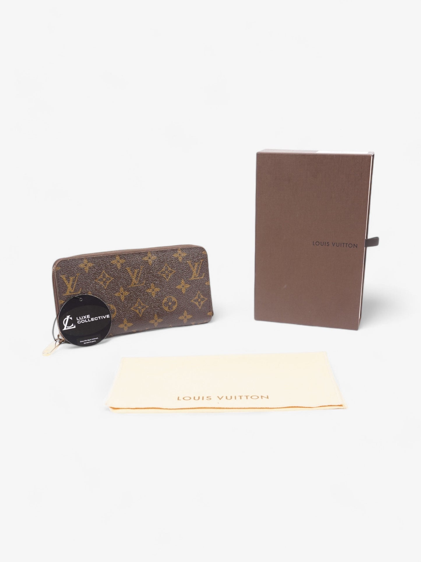 Louis Vuitton Zippy Wallet Monogram Coated Canvas