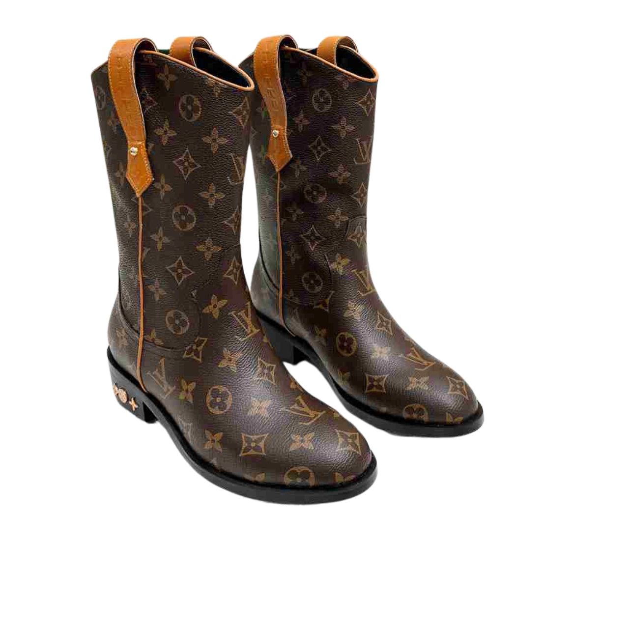 LV LV RIDER BOOTS GLMNOGRAM BROWN