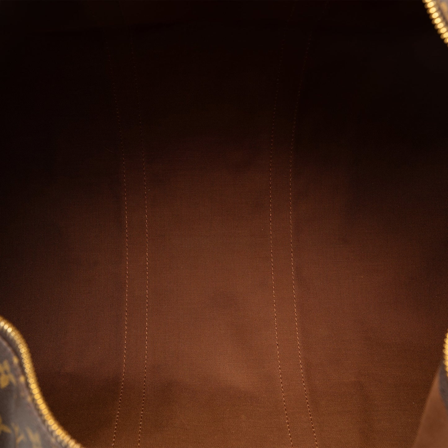 Brown Louis Vuitton Monogram Keepall 50 Travel Bag