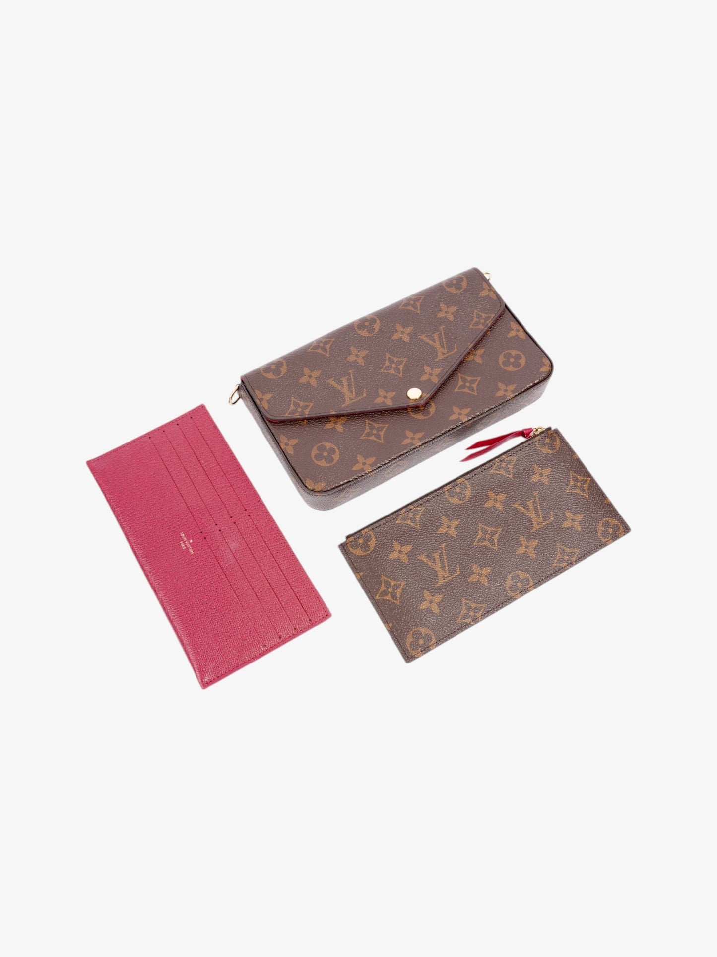 Louis Vuitton Pochette Felicie Monogram Coated Canvas