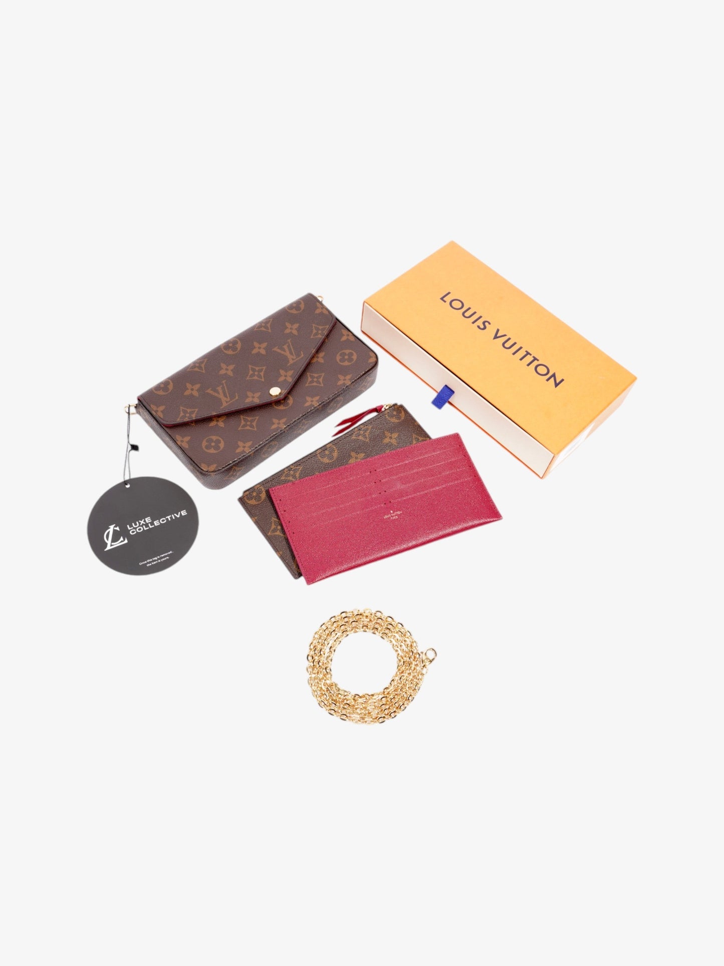 Louis Vuitton Pochette Felicie Monogram Coated Canvas