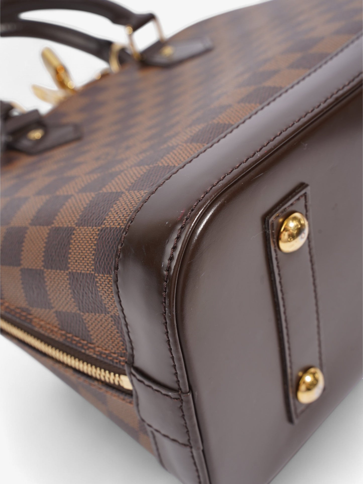 Louis Vuitton Alma Damier Ebene Coated Canvas PM