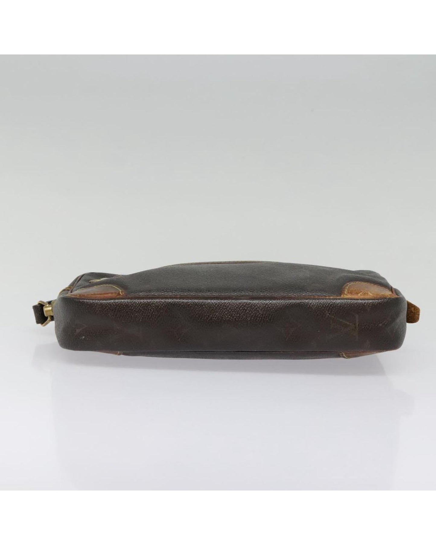 Monogram Clutch Bag with Wristlet Strap