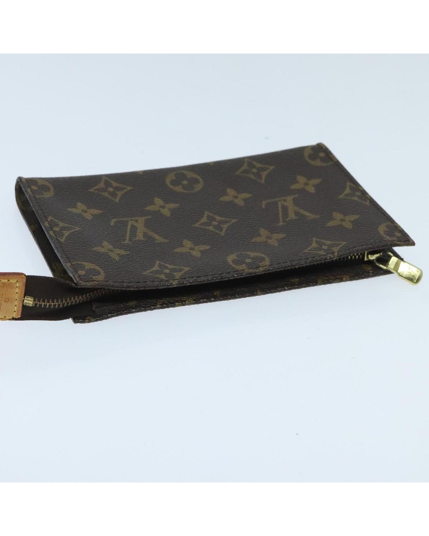 Monogram Bucket PM Accessory Pouch Auth 94475