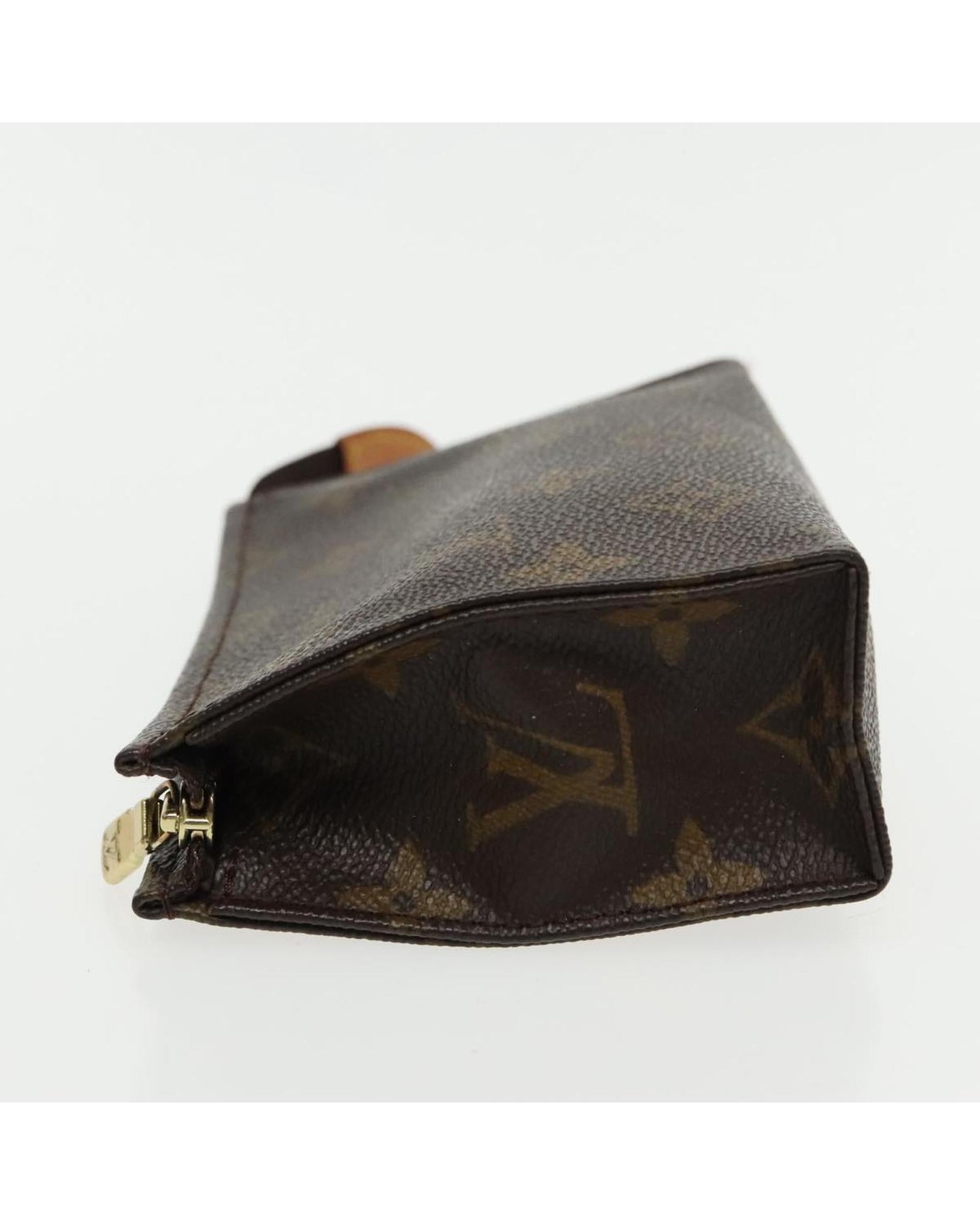 Monogram Poche Toilette 15 Pouch Auth ar12704