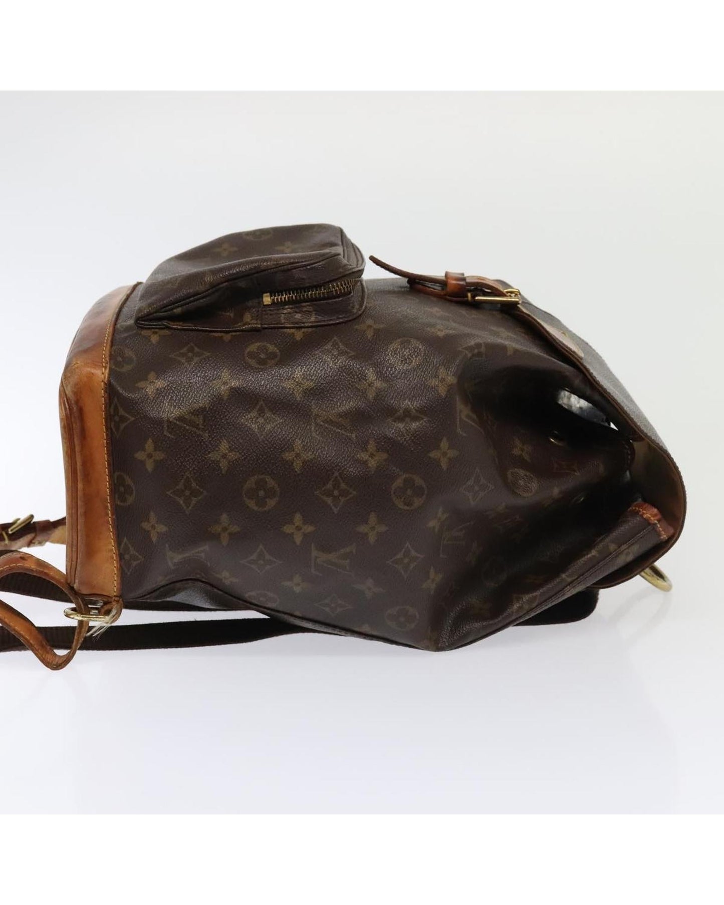 Monogram Montsouris GM Backpack with  LV Design
