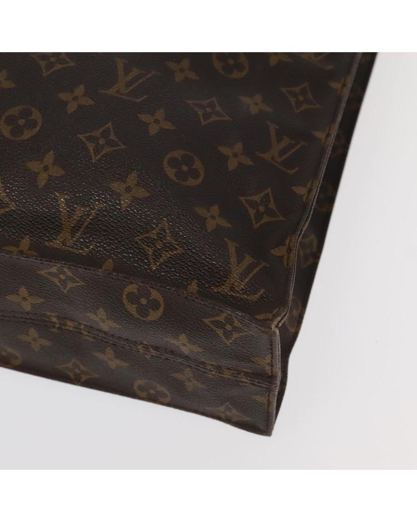 Monogram Canvas Sac Plat Hand Bag
