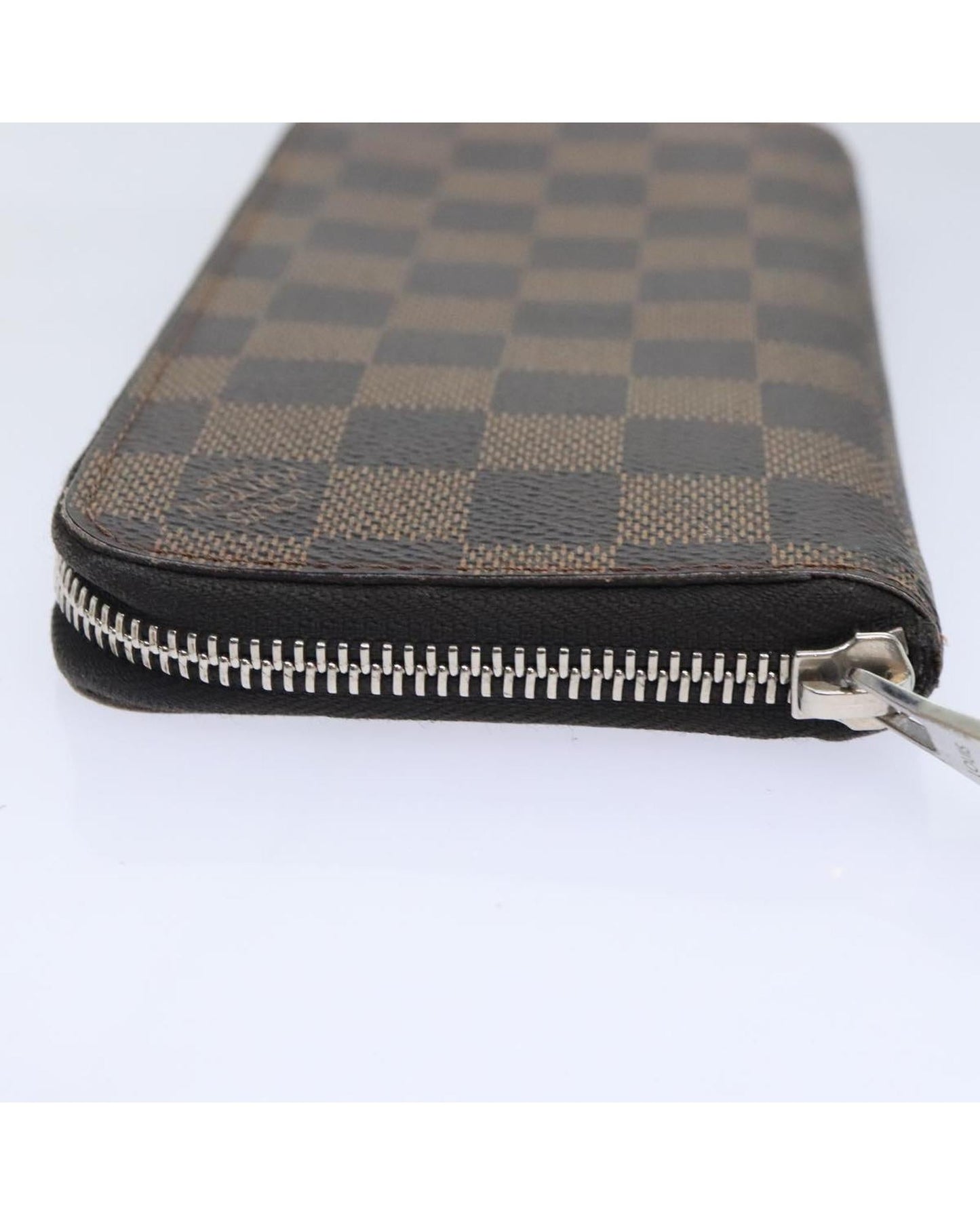 Damier Ebene Zippy Wallet Vertical Long Wallet