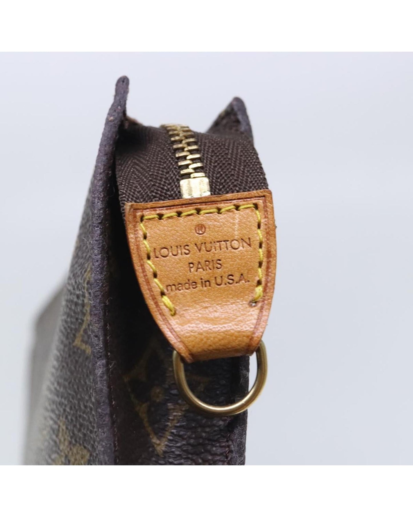 Monogram Bucket PM Accessory Pouch with  Design