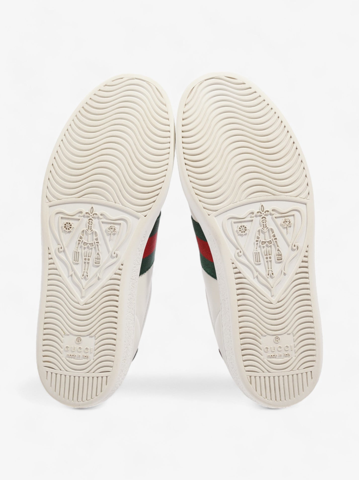 Gucci Ace Embroidered Bee White / Green / Red Leather EU 35.5 UK 2.5
