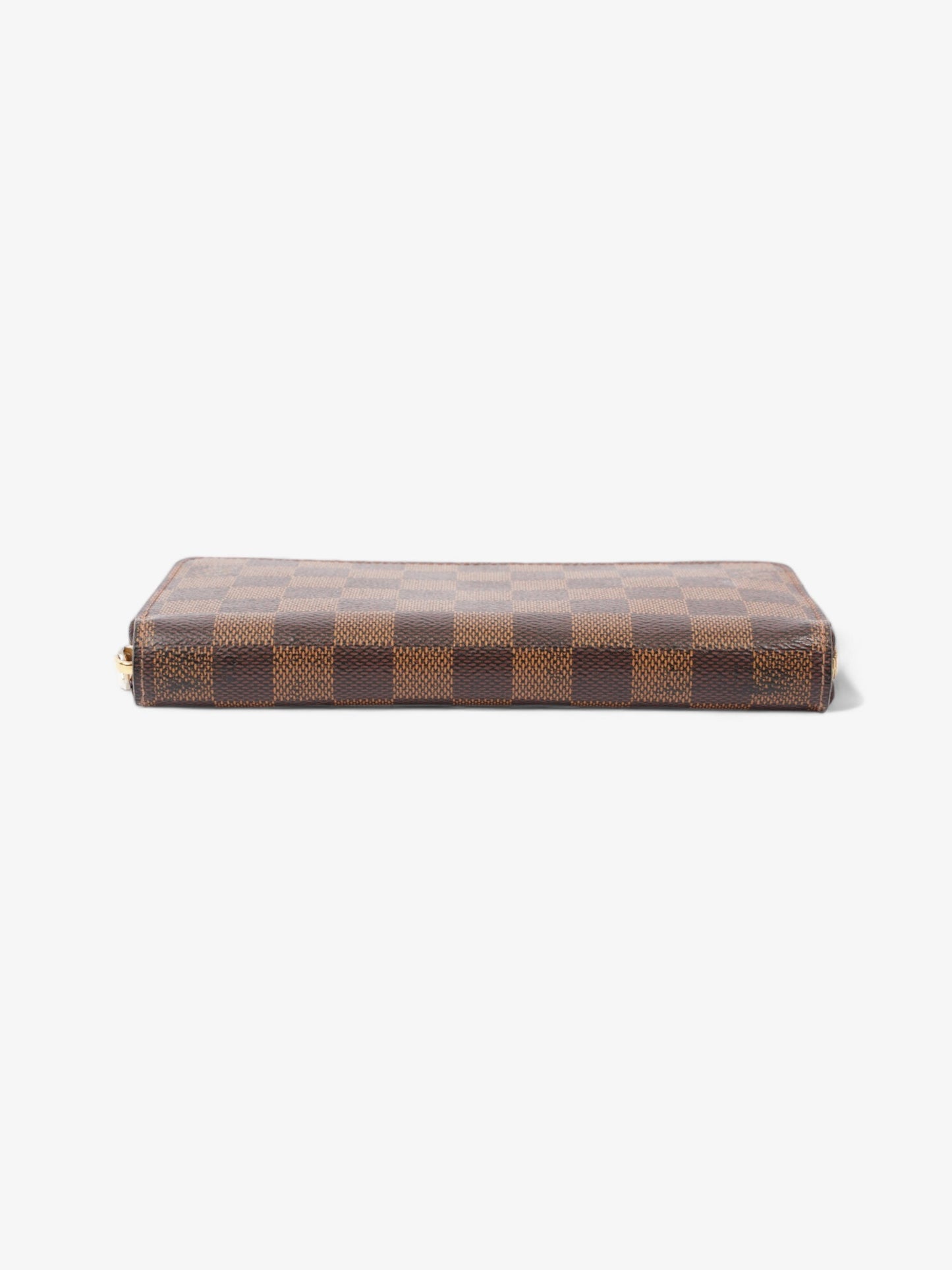 Louis Vuitton Zippy Wallet Damier Ebene Coated Canvas