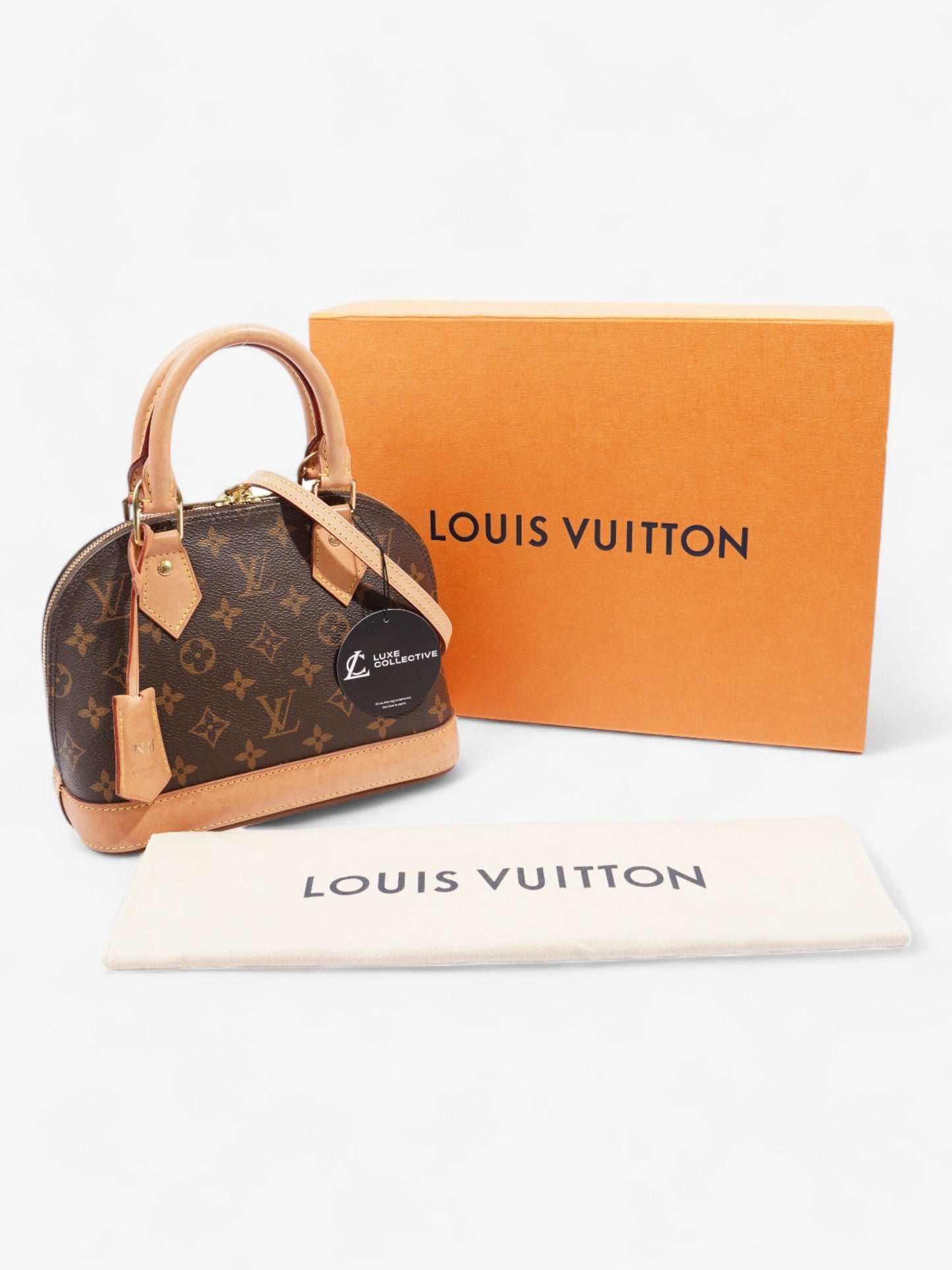 Louis Vuitton Alma Monogram Coated Canvas BB