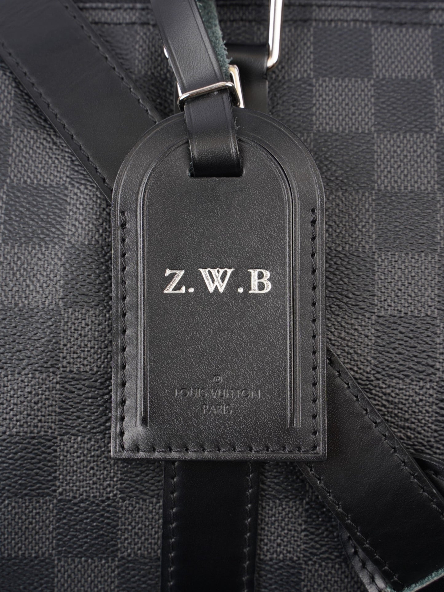 Louis Vuitton Keepall Damier Graphite Coated Canvas 55