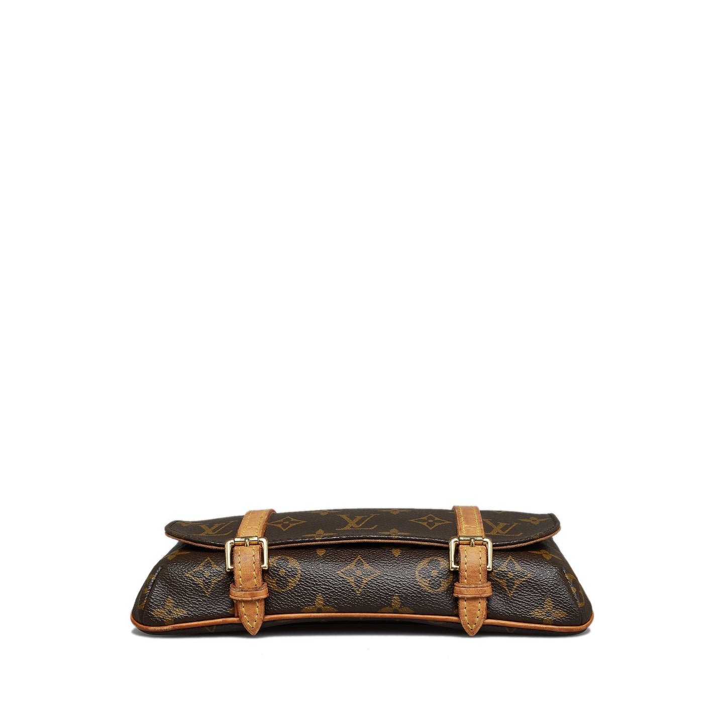 Brown Louis Vuitton Monogram Marelle Pochette Belt Bag