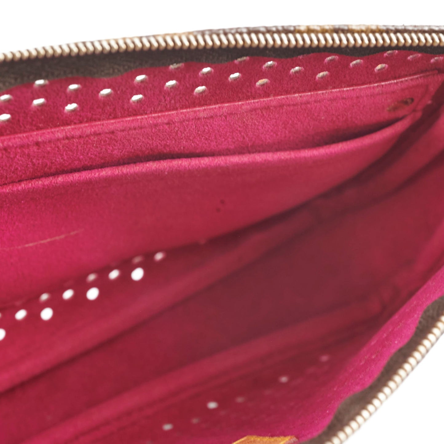 Louis Vuitton Pochette Accessories Monogram with Charm