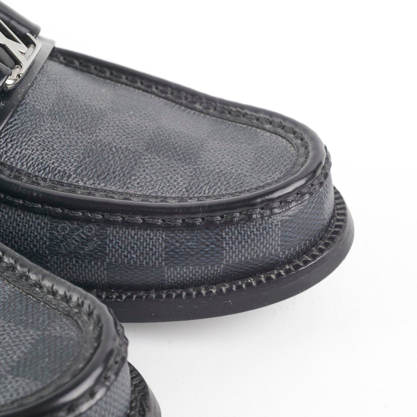 Louis Vuitton Loafers Damier Eclipse Men's Size 6