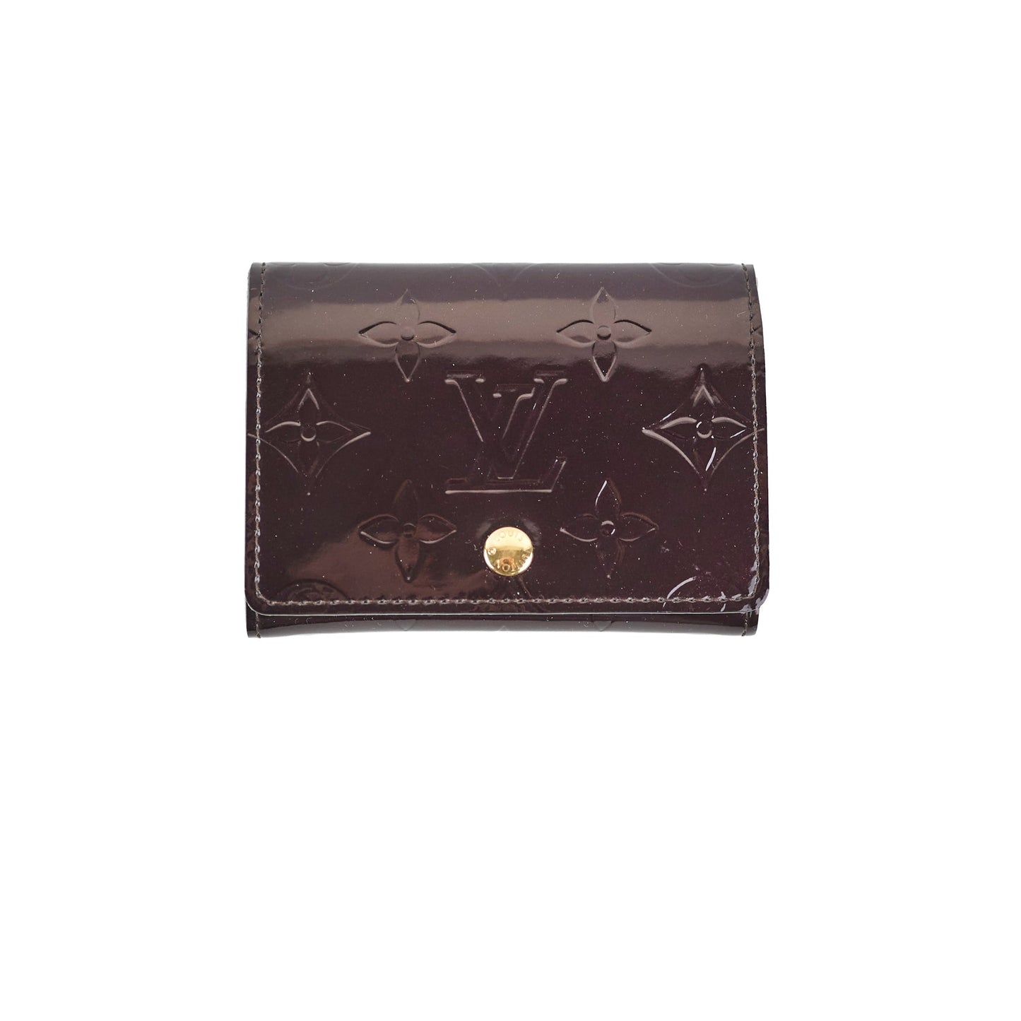 Louis Vuitton Vernis Amarante Card Holder