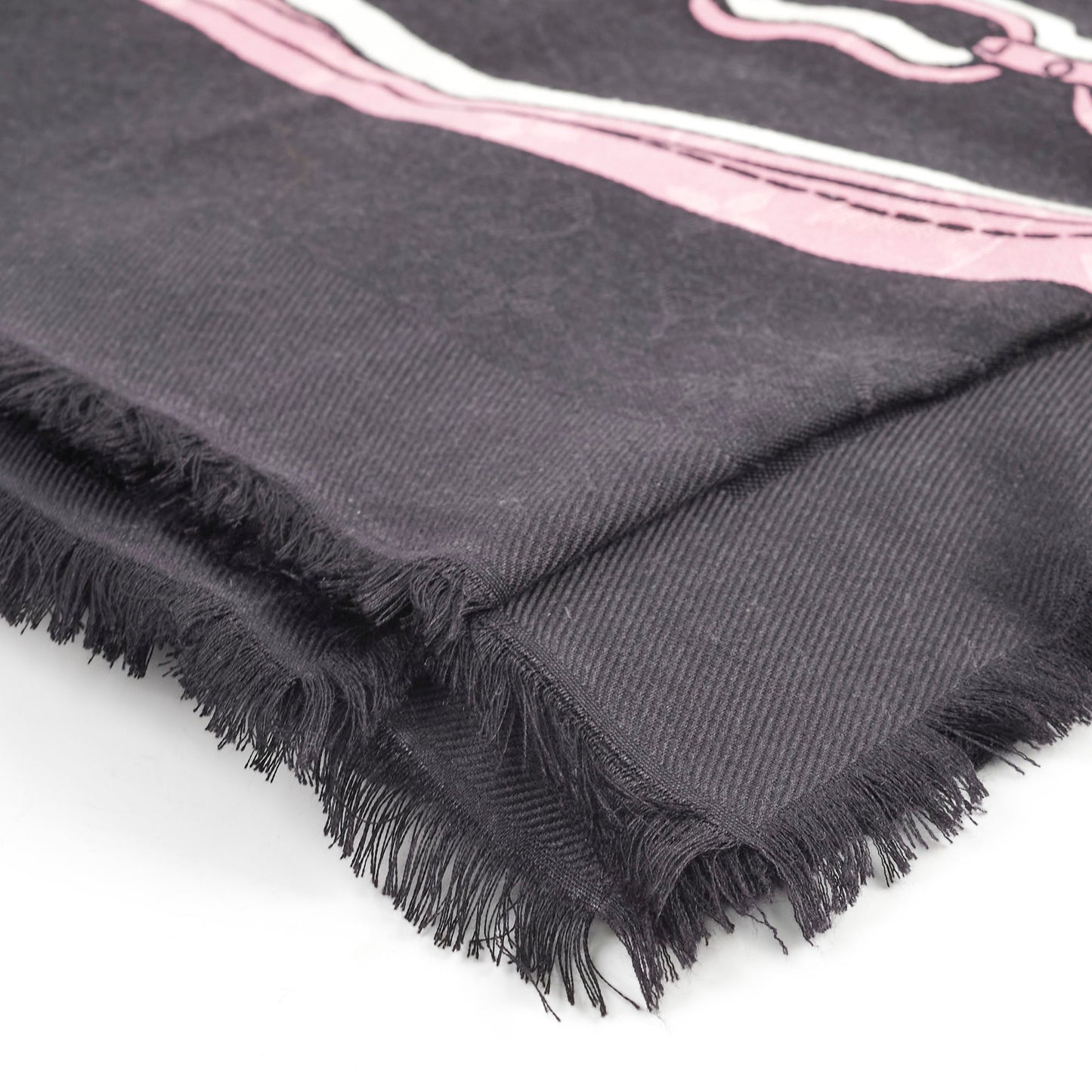 Louis Vuitton Monogram Shawl Black