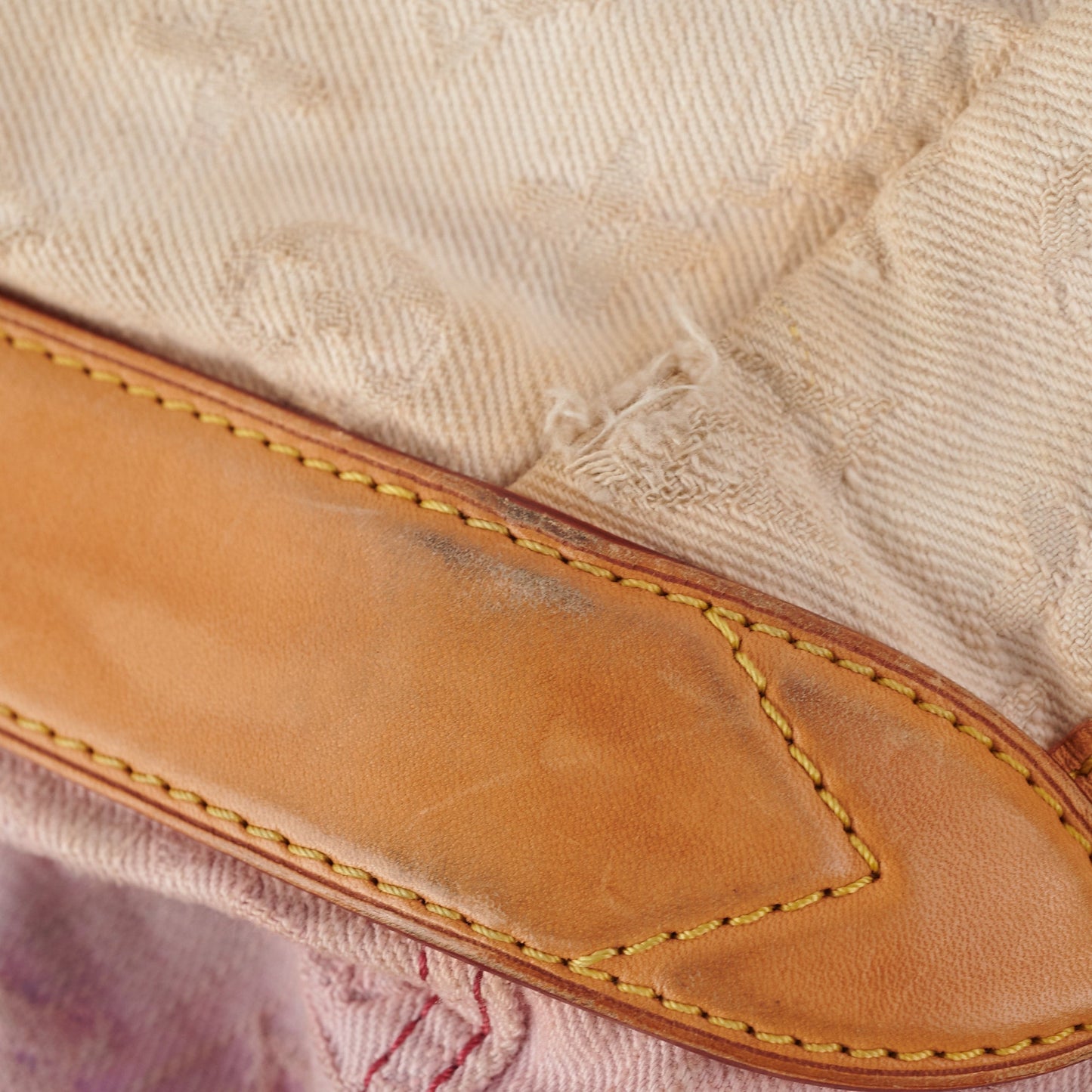 Louis Vuitton Pink Denim Sunshine