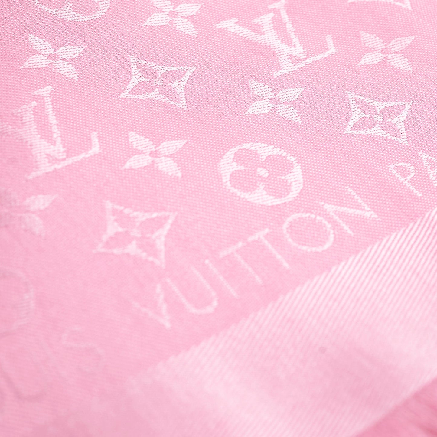 Louis Vuitton Pink Monogram Shawl
