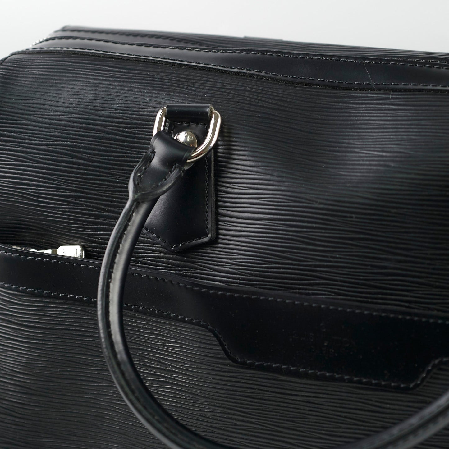 Louis Vuitton Sac De Ville Bourget Epi Noir