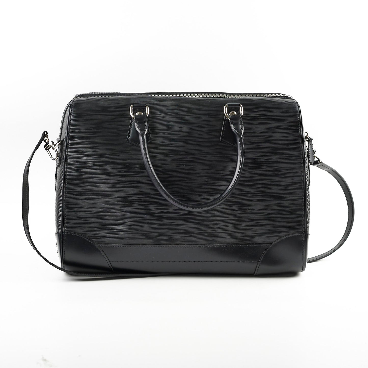 Louis Vuitton Sac De Ville Bourget Epi Noir