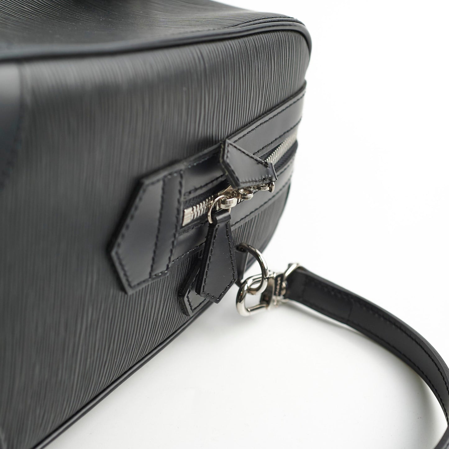 Louis Vuitton Sac De Ville Bourget Epi Noir