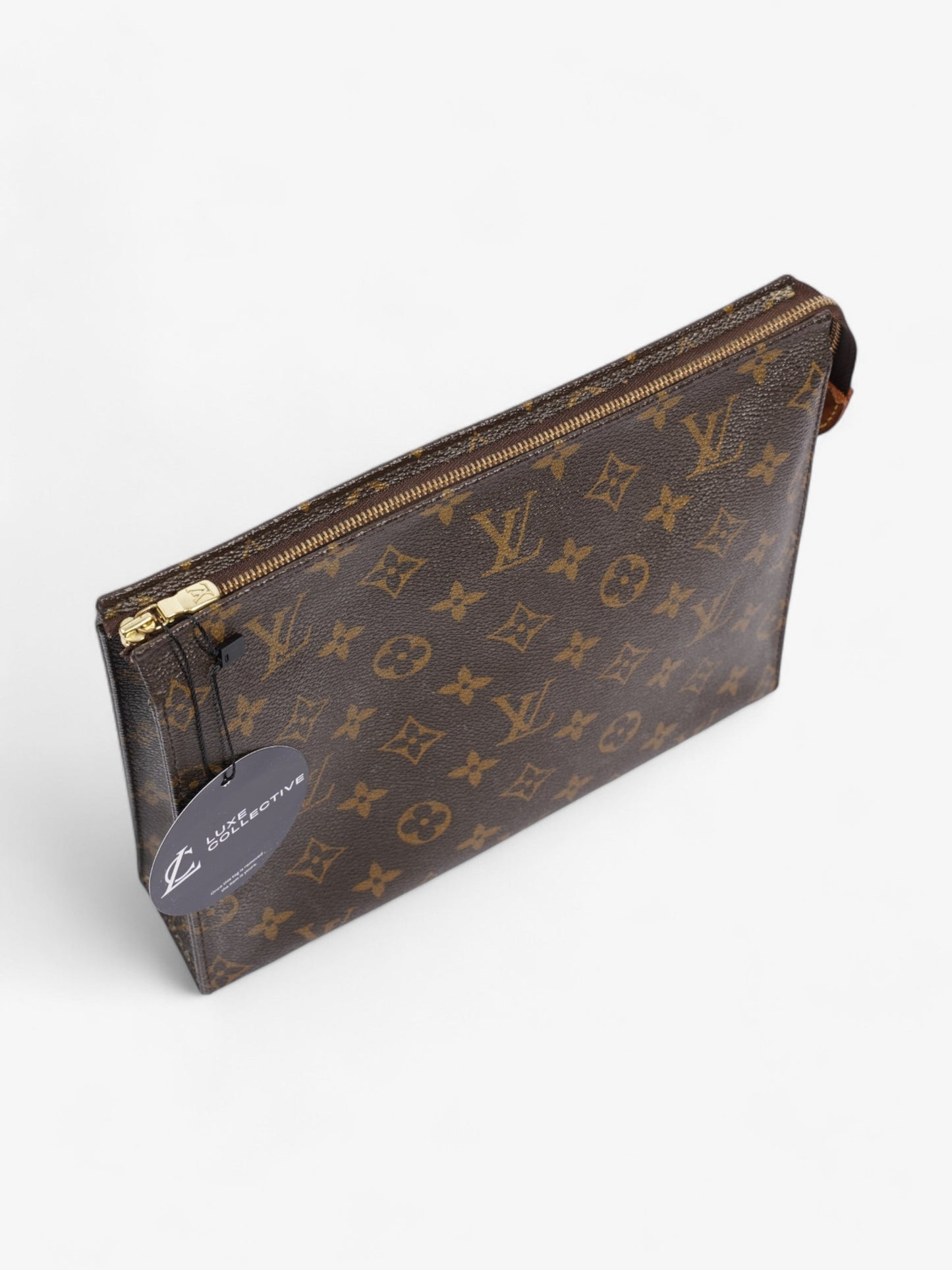 Louis Vuitton Toiletry Pouch Monogram Coated Canvas 26