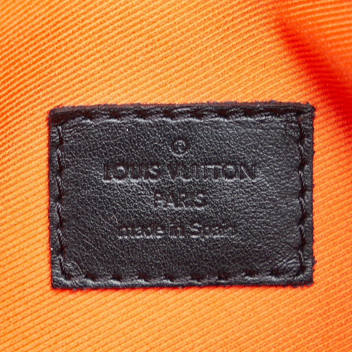 Louis Vuitton Shadow Double Flat Black Monogram Leather