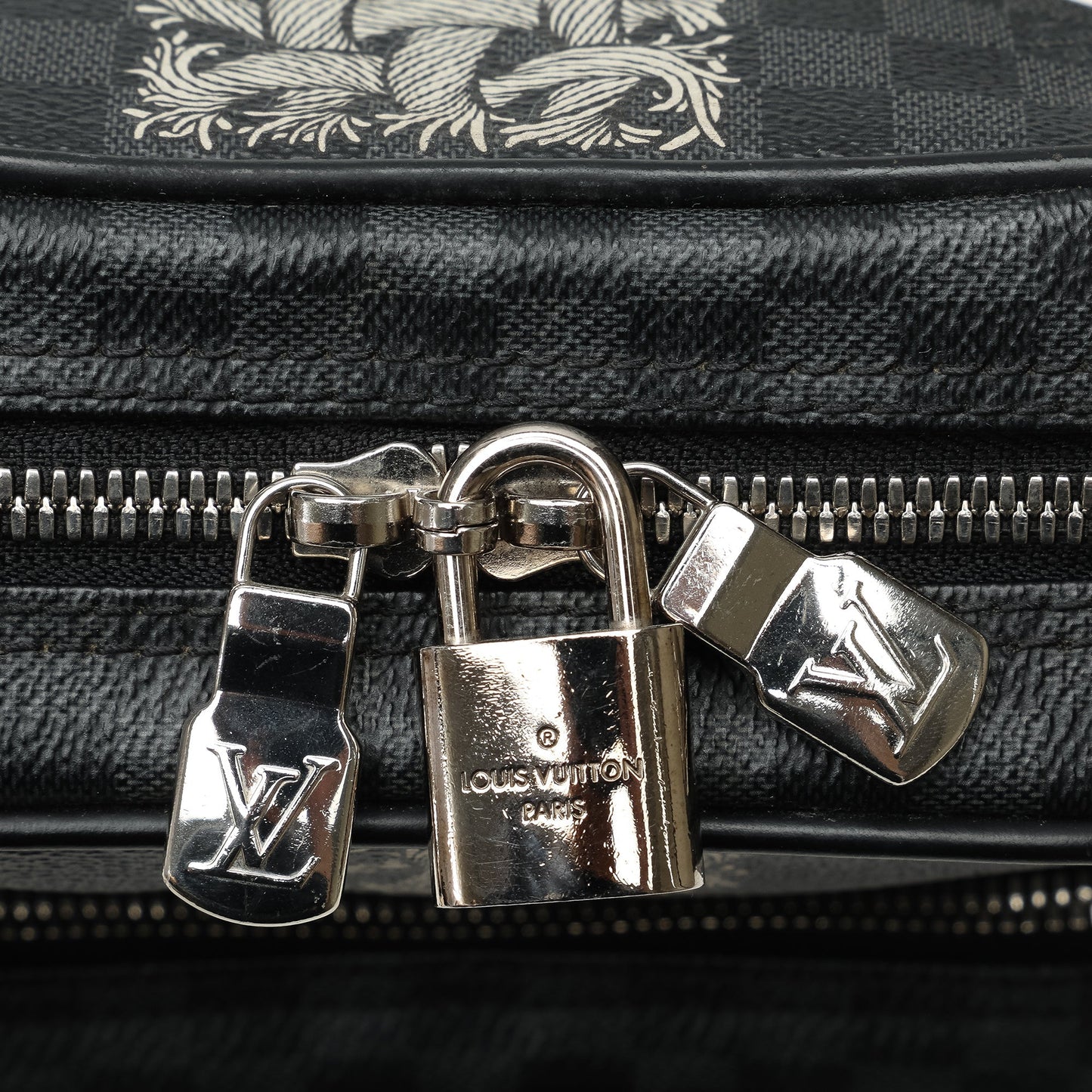 Black Louis Vuitton x Christopher Nemeth Damier Graphite Amazone Crossbody Bag