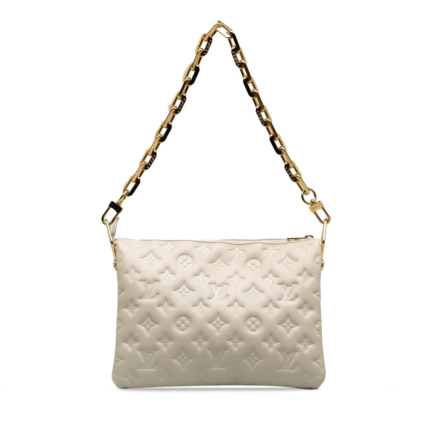 Louis Vuitton Coussin PM White Monogram Empreinte