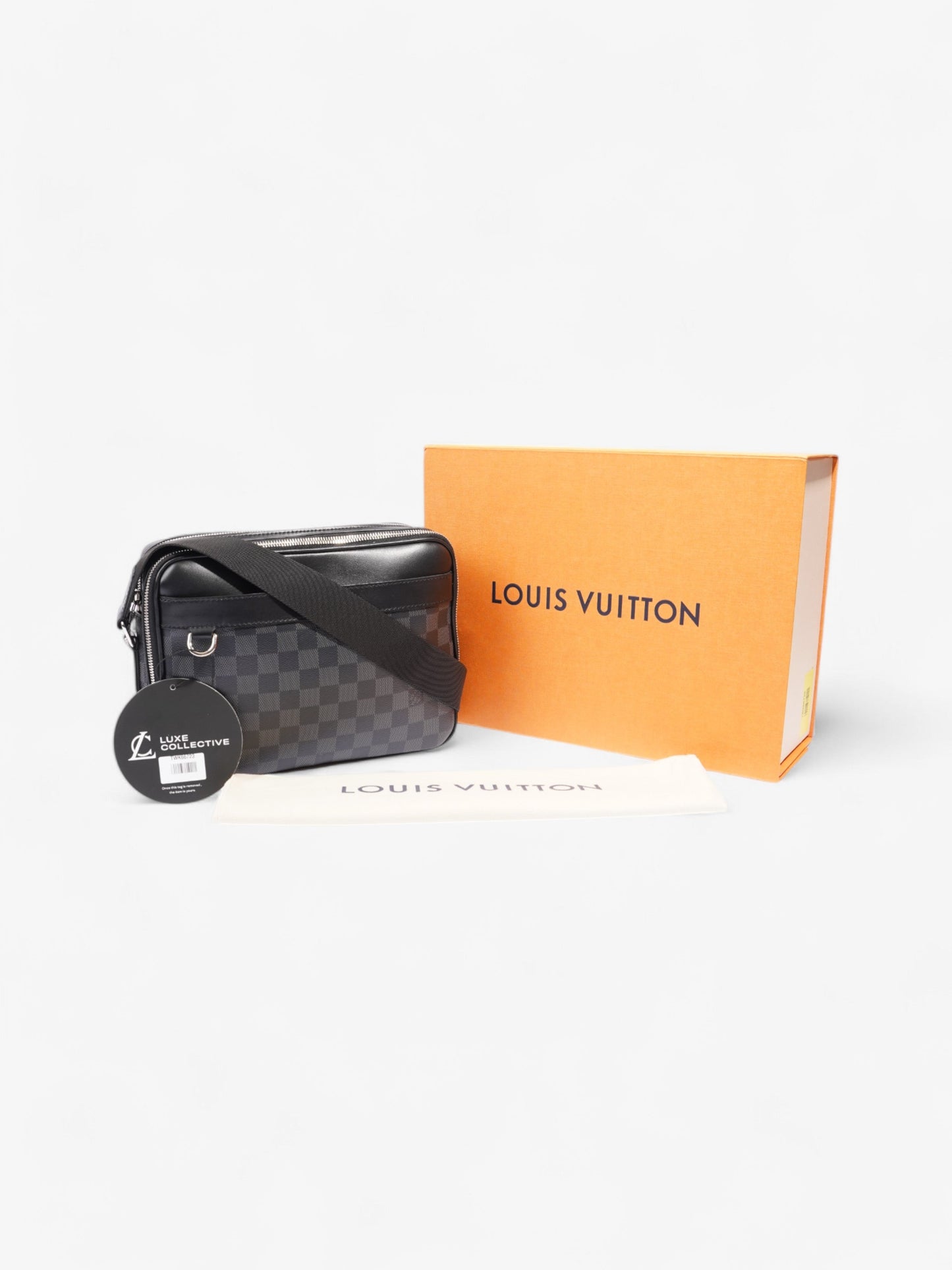 Louis Vuitton Trocadero Messenger Damier Graphite Coated Canvas PM