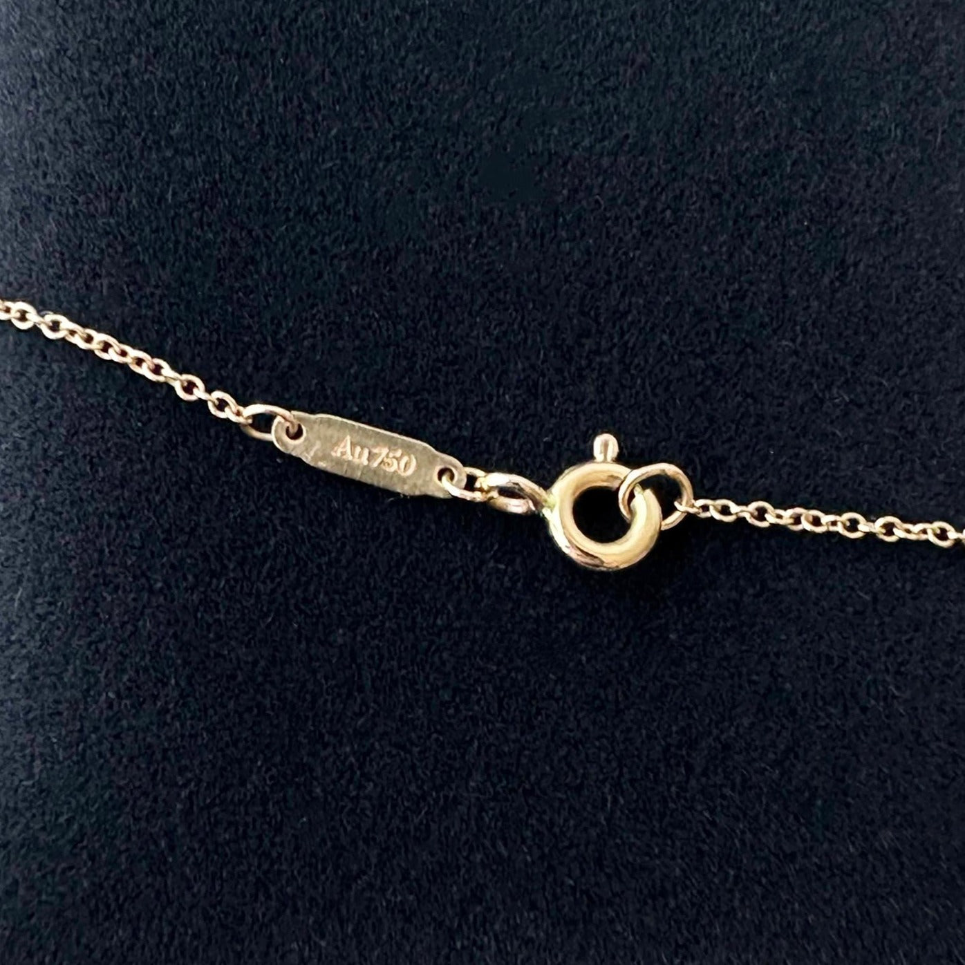 Tiffany & Co. Modern Keys Round Key Pendant Necklace