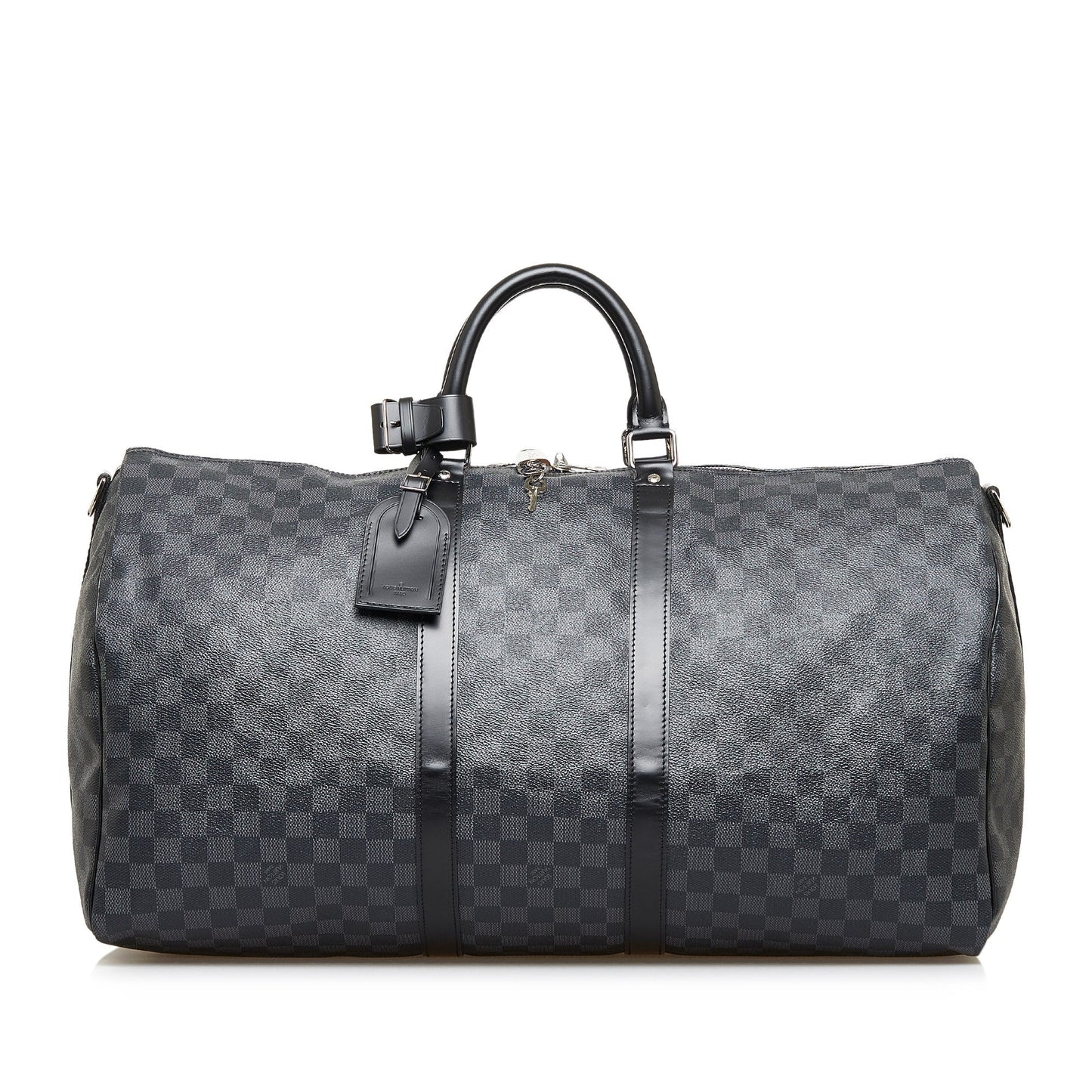 Louis Vuitton Keepall BandouliÃƒÆ’Ã‚Â¨re 55 Damier Graphite Canvas