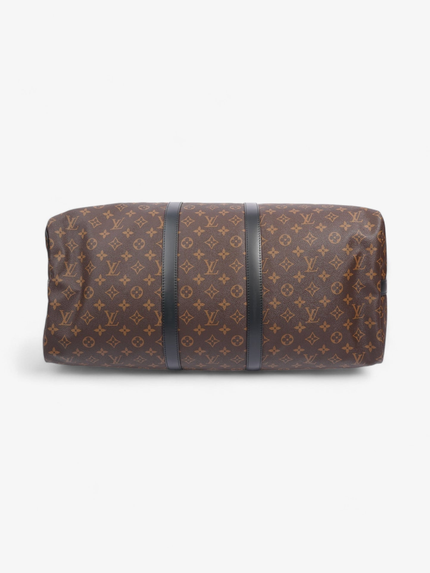 Louis Vuitton Kepall Monogram / Black Coated Canvas 55