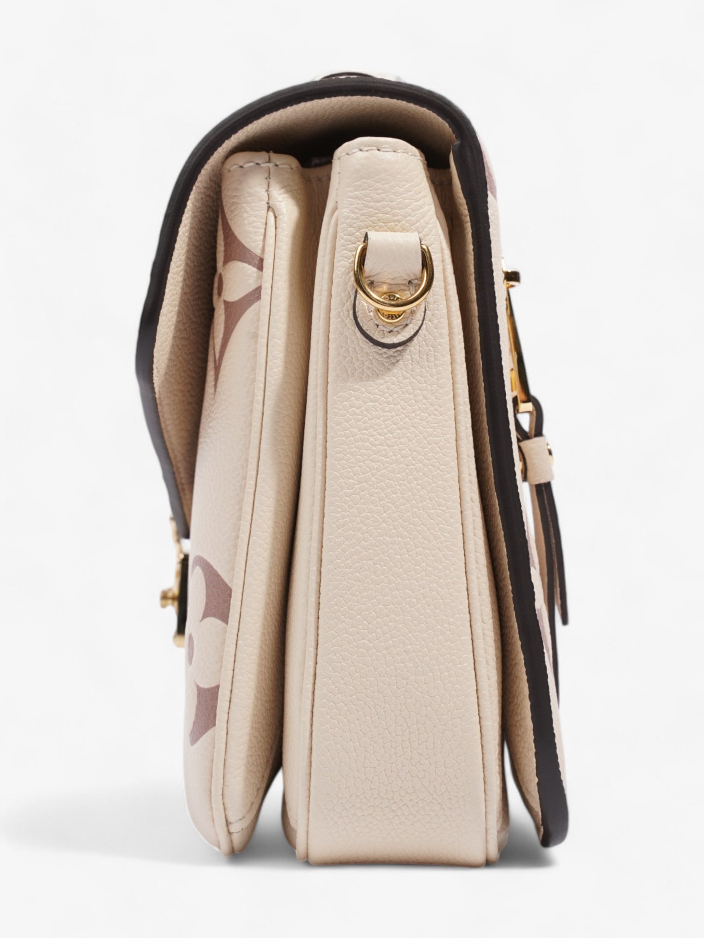 Louis Vuitton Pochette Metis Creme / Bois De Rose Empreinte Leather
