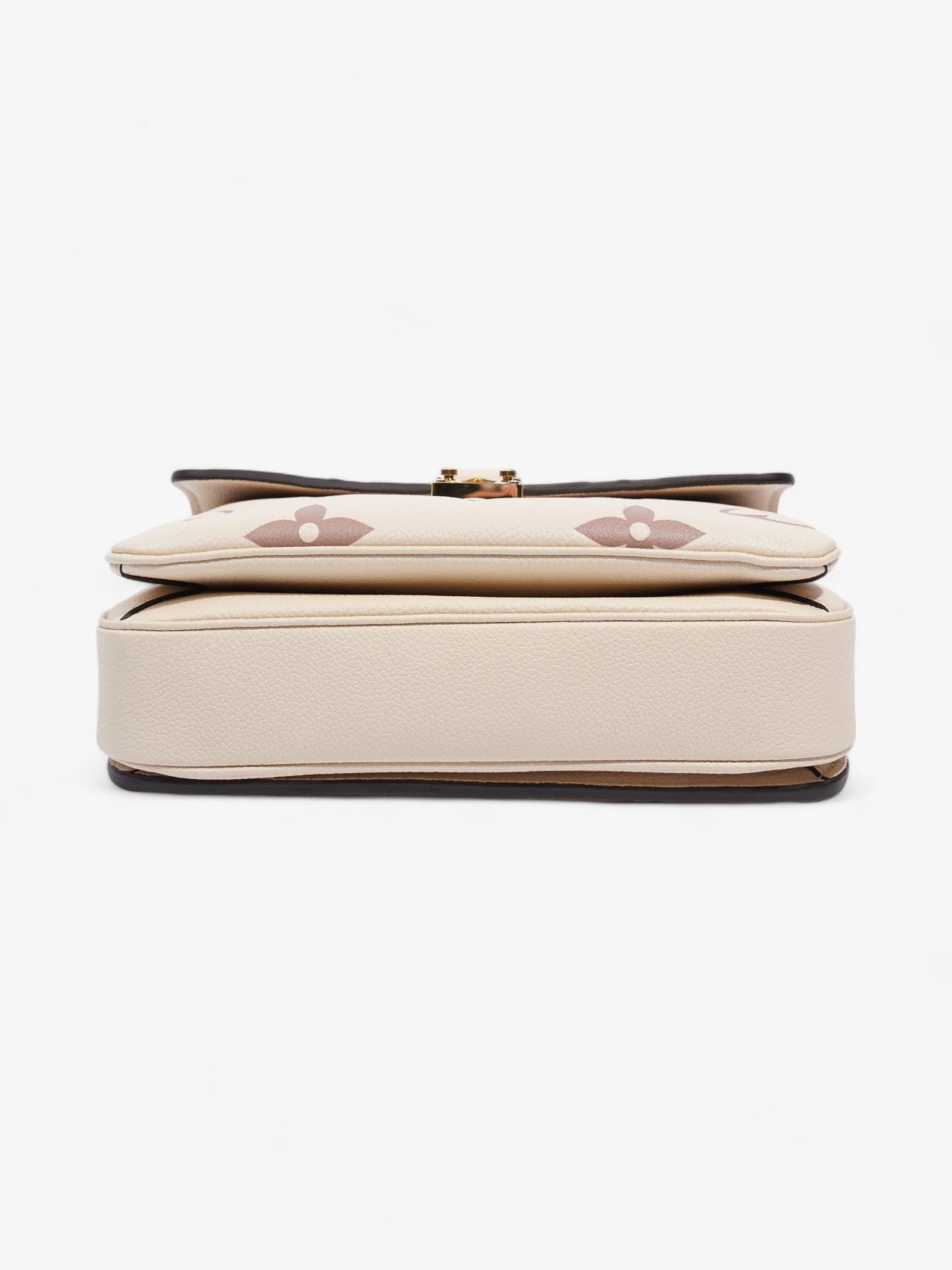 Louis Vuitton Pochette Metis Creme / Bois De Rose Empreinte Leather